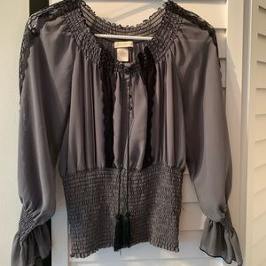 Arden B long sleeve blouse